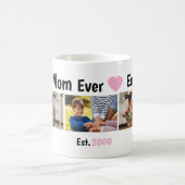 Minimalistischer moderner Collage Rosa - Beste Mut Kaffeetasse (Mittel)