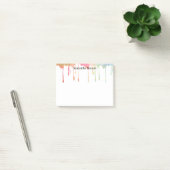 Minimalistischer moderner einfacher Name Post-it Klebezettel (Büro)