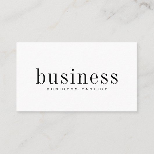 Minimalistischer moderner, eleganter QR-Code Visitenkarte (Vorderseite)