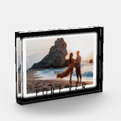 Minimalistischer, moderner Foto für Hochzeiten (Links)