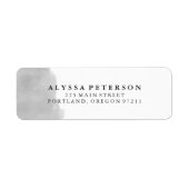 Minimalistischer, moderner Graufarbensplash (Vorne)