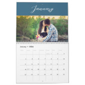 Minimalistischer moderner Kalender (Jan 2026)