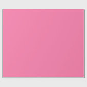 Minimalistischer, moderner Lachspink Geschenkpapier (Flach)