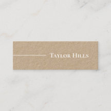 Minimalistischer moderner Leitungsname Kraft