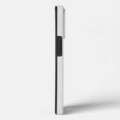 Minimalistischer moderner Monogramm-Name schwarz g Case-Mate iPhone Hülle (Rückseite / Rechts)