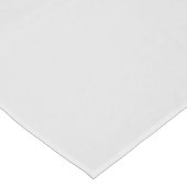 Minimalistischer moderner Monogramm-Name schwarz g Tischdecke (Schrägansicht)