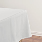 Minimalistischer moderner Monogramm-Name schwarz g Tischdecke (Beispiel)