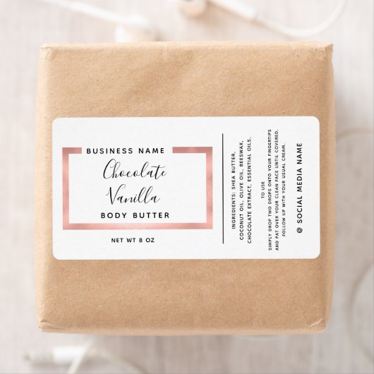 Minimalistischer, moderner Rose (Insitu)