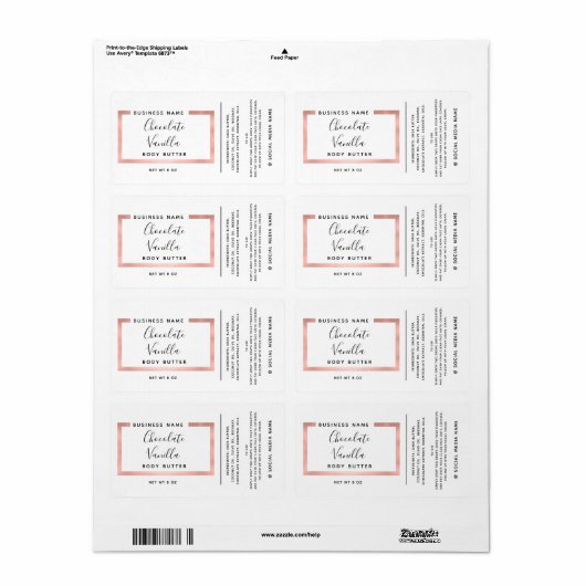 Minimalistischer, moderner Rose (Vorne)