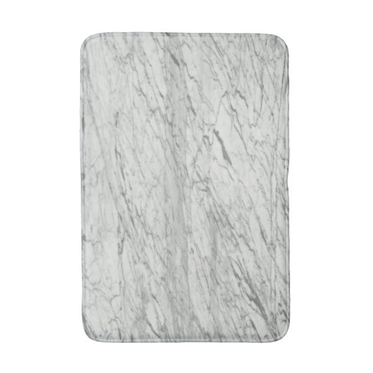 minimalistischer, moderner, schick-grau Marmor Badematte (Vorderseite Vertikal)