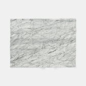 minimalistischer, moderner, schick-grau Marmor Fleecedecke (Vorderseite (Horizontal))