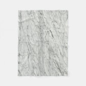 minimalistischer, moderner, schick-grau Marmor Fleecedecke (Vorderseite)