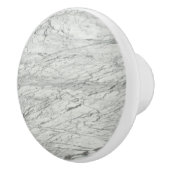 minimalistischer, moderner, schick-grau Marmor Keramikknauf (Rechts)