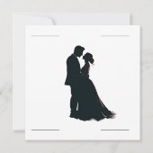 Minimalistischer, moderner Schwarzweiß-Scan auf RS (Rückseite)
