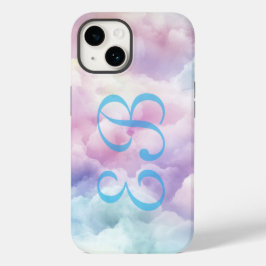 Minimalistischer moderner stilvoller Cloud-Einzelb Case-Mate iPhone 14 Hülle