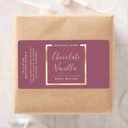 Minimalistischer moderner Typografie-Goldrahmen (Insitu)