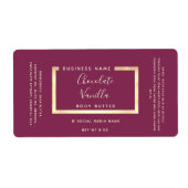 Minimalistischer, moderner typografischer Rahmen (Vorne)