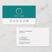 Minimalistischer moderner visitenkarte (Vorne/Hinten)