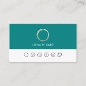 Minimalistischer moderner visitenkarte (Vorderseite)