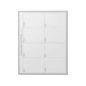 Minimalistischer moderner Wochenplaner Notepad | G Notizblock (Rotiert)