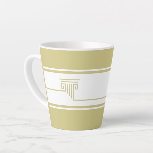 Minimalistischer Modernismus Milchtasse (Linke Ecke)