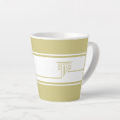Minimalistischer Modernismus Milchtasse (Rechte Ecke)