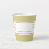 Minimalistischer Modernismus Milchtasse (Vorderseite)