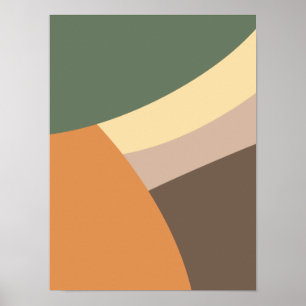 Minimalistischer Modernismus Poster