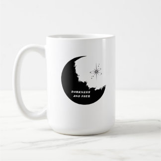 Minimalistischer Mond-Becher | Halbmond-Kaffeetass Kaffeetasse