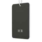 Minimalistischer Mongram Air Freshener Autolufterfrischer (Links)