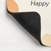 Minimalistischer Morandi-Berg-Schlafzimmer-Büro-Ma Mousepad (Ecke)