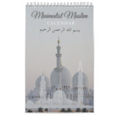 Minimalistischer Muslim 2023 Kalender (Titelbild)