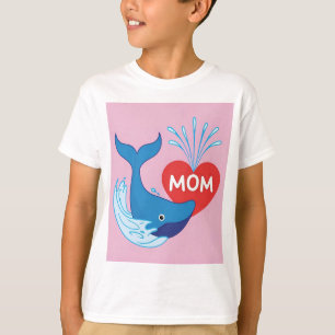Minimalistischer Muttertag T-Shirt