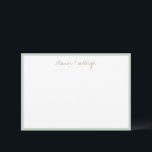 Minimalistischer Name des benutzerdefinierten Skri Dankeskarte<br><div class="desc">Minimalistischer Name des Skripts für die Miniaturansicht der Grenze</div>