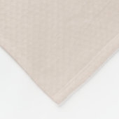 Minimalistischer Name des Säuglings Geburtsstaates Fleecedecke (Ecke)