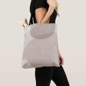 Minimalistischer neutraler abstrakter Stil Tasche (Von Nahem)