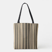 Minimalistischer neutraler Erdtöniger Vertikal ges Tasche (Rückseite)