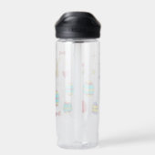 Minimalistischer Niedlicher Happy Oster Cartoon Trinkflasche (Rückseite)