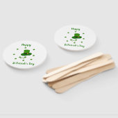 Minimalistischer Niedlicher Happy St Patrick's Day Fächer (Non-assembled)