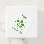 Minimalistischer Niedlicher Happy St Patrick's Day Geschenkanhänger (Beispiel)