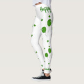 Minimalistischer Niedlicher Happy St Patrick's Day Leggings (Links)