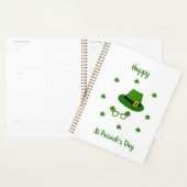 Minimalistischer Niedlicher Happy St Patrick's Day Planer (Anzeige)