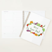 Minimalistischer Niedlicher Welttag für Vegetarier Planer (Anzeige)