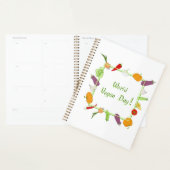 Minimalistischer Niedlicher Welttag für Vegetarier Planer (Anzeige)