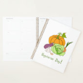 Minimalistischer Niedlicher Welttag für Vegetarier Planer (Anzeige)