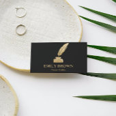 Minimalistischer Notar-Agent Visitenkarte