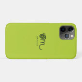 Minimalistischer Om-Handschrift-Personalisiert Case-Mate iPhone Hülle (Rückseite (Horizontal))