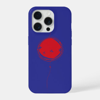 Minimalistischer Orientalischer Sonnen-Handyhülle iPhone 15 Pro Hülle