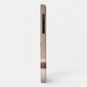 Minimalistischer parametrischer Skulpturstuhl - Mo Case-Mate iPhone Hülle (Hinten/Links)