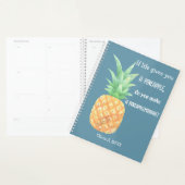 Minimalistischer Personalisierter Ananas-Planer Planer (Anzeige)